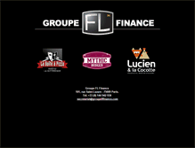 Tablet Screenshot of groupeflfinance.com